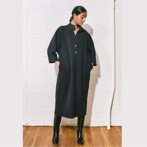 Mara Hoffman NWT Sadia Maxi Sweater Dress Black